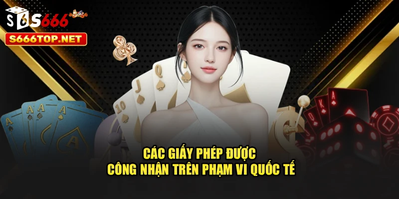 Các giấy phép được công nhận trên phạm vi quốc tế