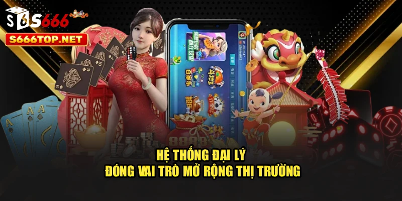 Hệ thống đại lý đóng vai trò mở rộng thị trường