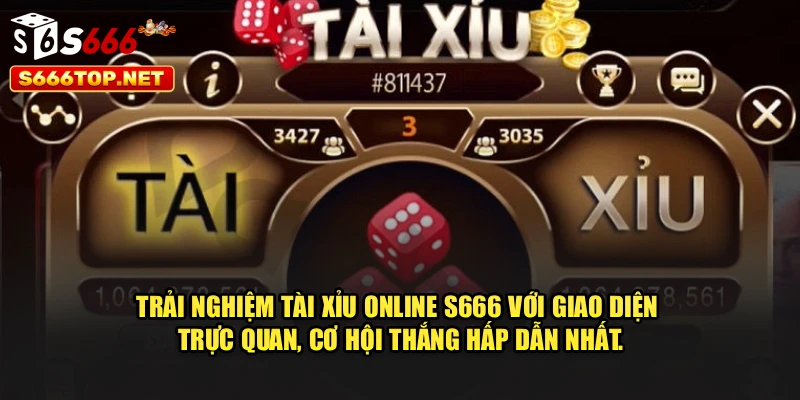 Trải nghiệm tài xỉu online S666 với giao diện trực quan, cơ hội thắng hấp dẫn nhất.